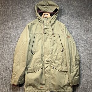 RIDE‎ Snowboards Men's Beacon Jacket Size Medium Insulated Waterproof 20k Green